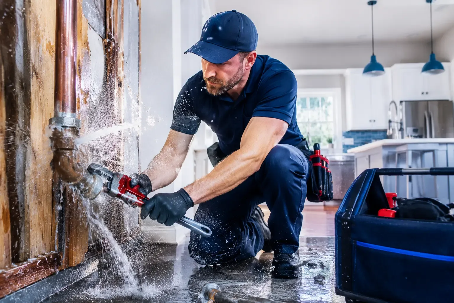 Local emergency pipe repair professionals in Williamsport, MD